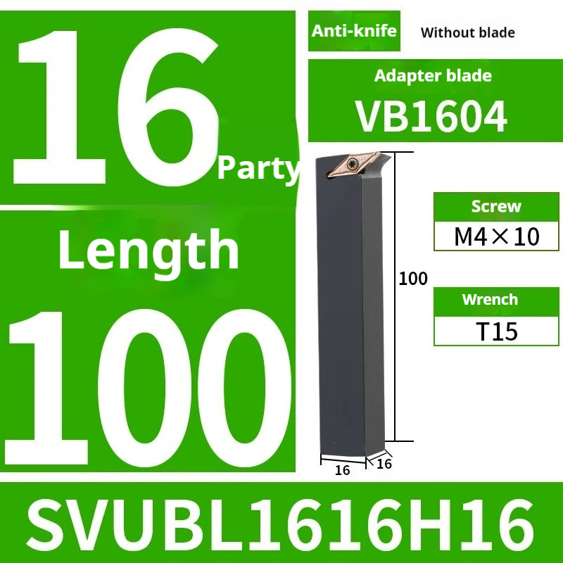 2029-CNC lathe tool 95-degree external turning tool holder SVUBR external tool tip tool holder profiling turning tool machine clamp tool Shandong Denso Pricision Tools Co.,Ltd.
